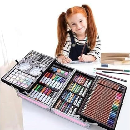 WHP™ – 145 Pieces Kids Art Set with Unicorn Case