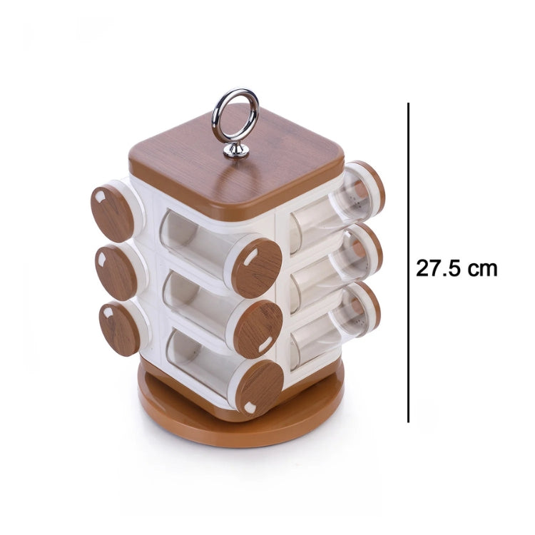 WHP ™ – 12-jar Revolving Spice Rack Masala Box