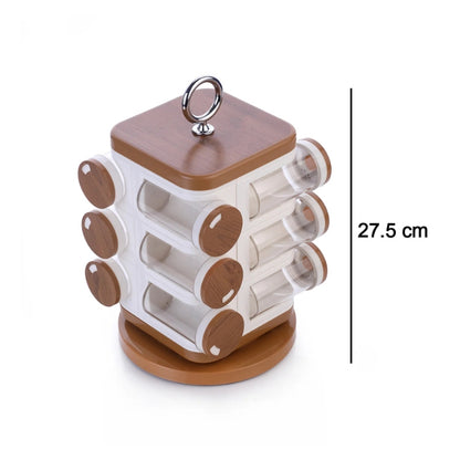WHP ™ – 12-jar Revolving Spice Rack Masala Box