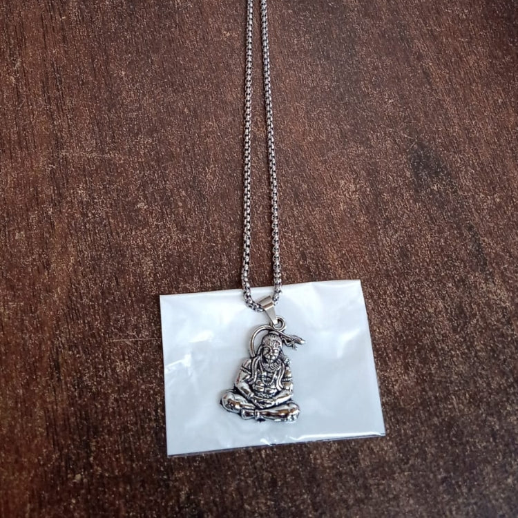 Hanuman Ji Pendant Chain Religious Jewellery