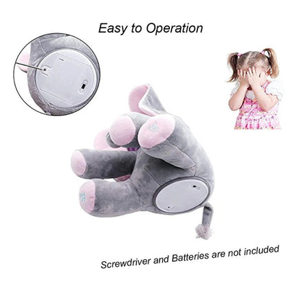 WHP™ – Peekaboo Interactive Stuffed Elephant Toy