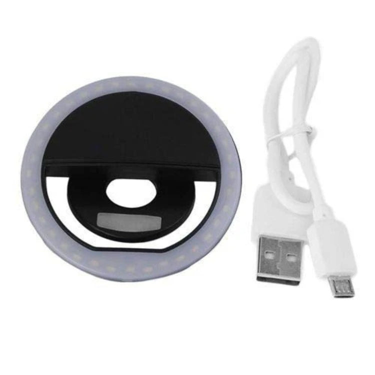 Rechargeable Mini LED Selfie Ring Light