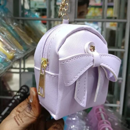 Mini Bag Coin Pouch Keychain