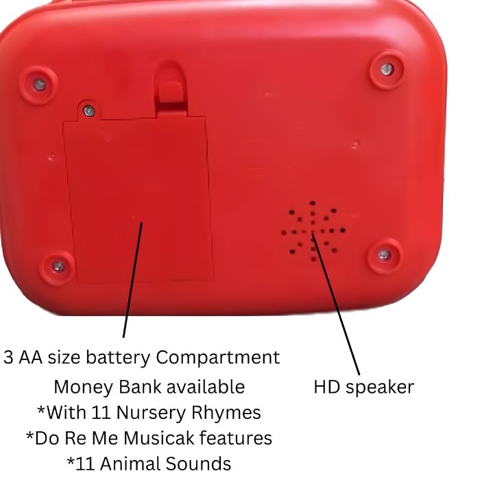 Piggy Bank for Kids with Password & Fingerprint Lock