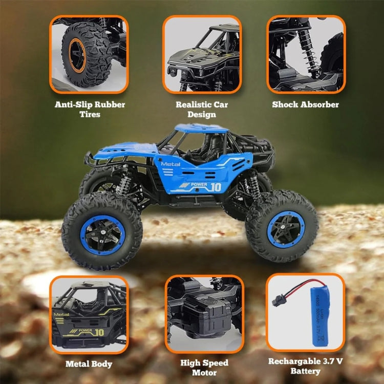 WHP™ – Rock Crawler Monster Truck with Remote Control