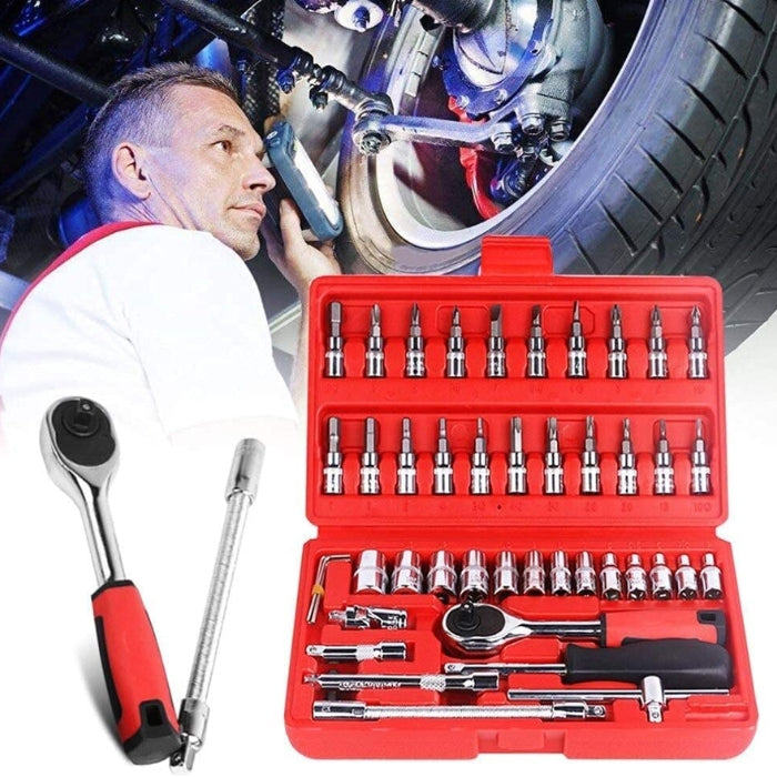 46 in 1 Stainless Steel Tool Kit