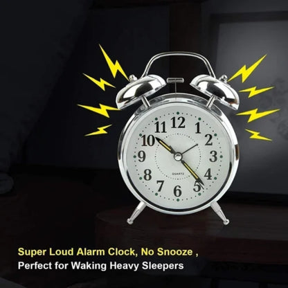 Retro Twin Bell Alarm Clock
