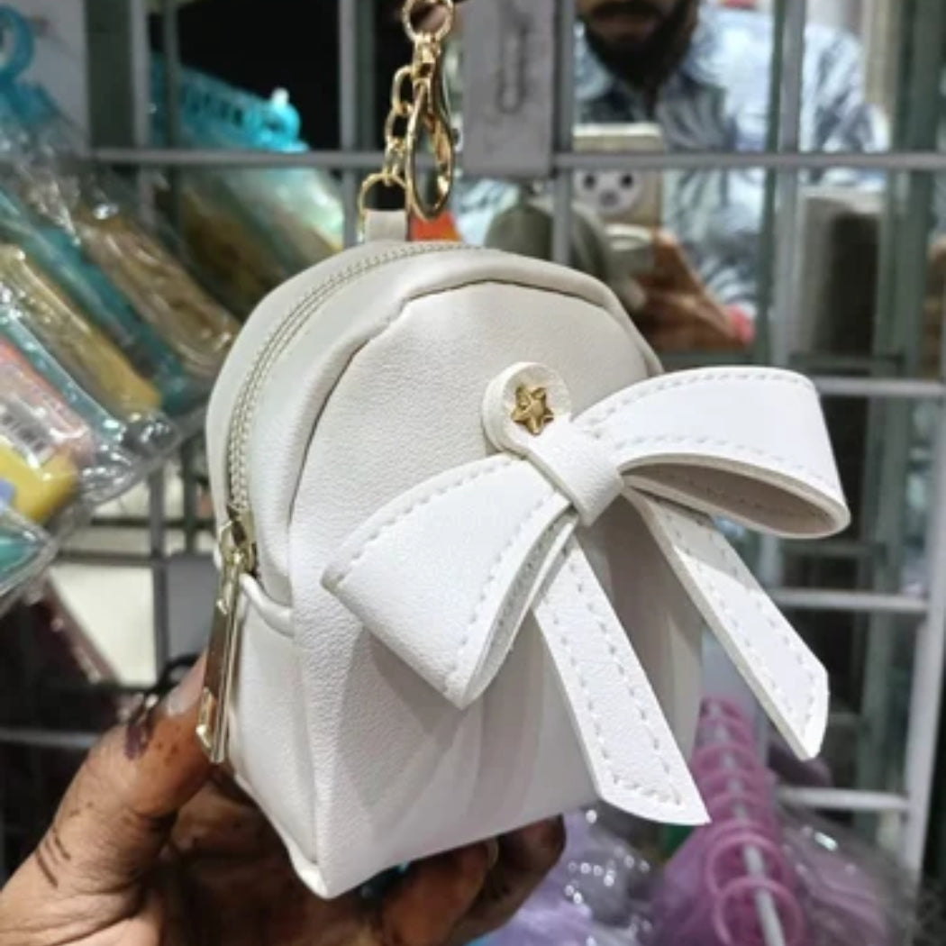 Mini Bag Coin Pouch Keychain