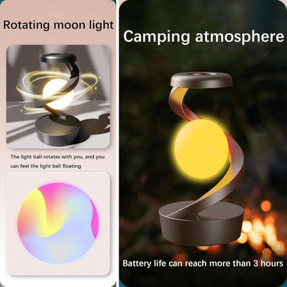 RGB Rotating Moon Levitation Table Lamp