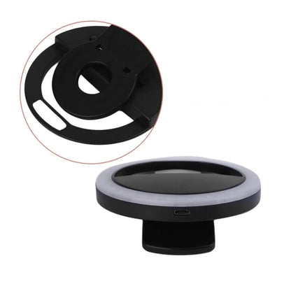 Rechargeable Mini LED Selfie Ring Light