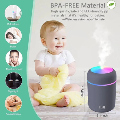 WHP™ – H2O Colorful Cool Mini Humidifier