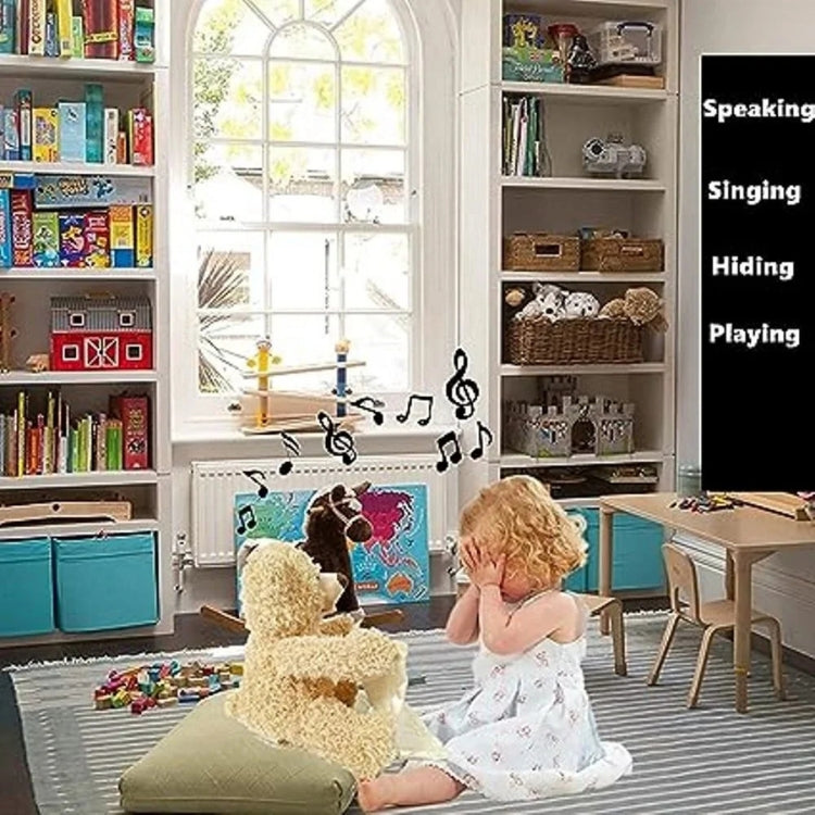WHP™ – Peek A Boo Teddy Bear with Voice