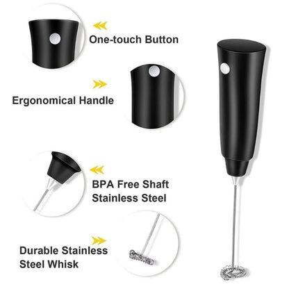 WHP™ – Electric Handheld Milk and Coffee Beater
