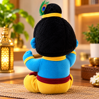 Baby Krishna 3 Mantra Voice Plush Toy