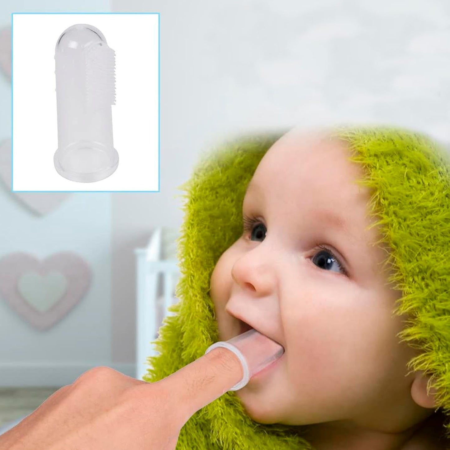 WHP™ – Baby Finger Toothbrush with Storage Case