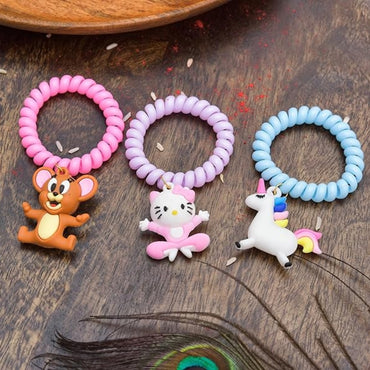 Twist & Charm Rakhi Bands (Set of 4)